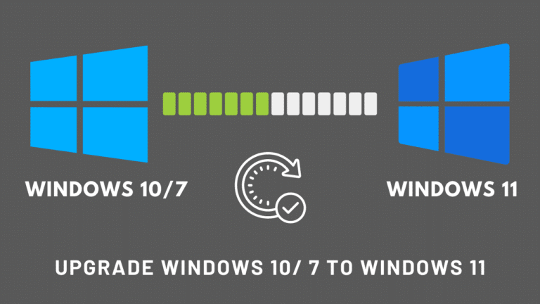 Upgrade Windows 10 or 7 to Windows 11